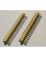 Colored Pin Headers / YELLOW / 2.54mm pitch