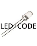 Transponder IR-LED and code